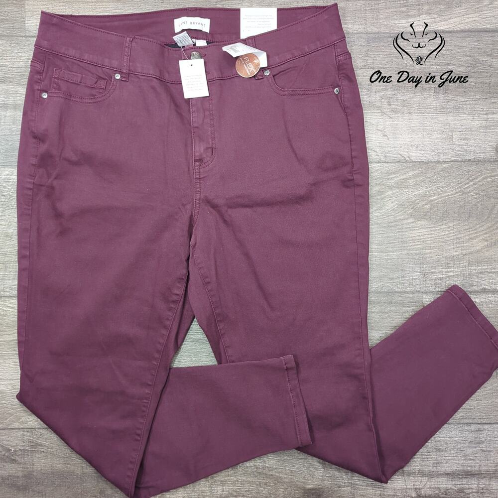 Lane Bryant Tighter Tummy Skinny High Rise Jeans Size 18